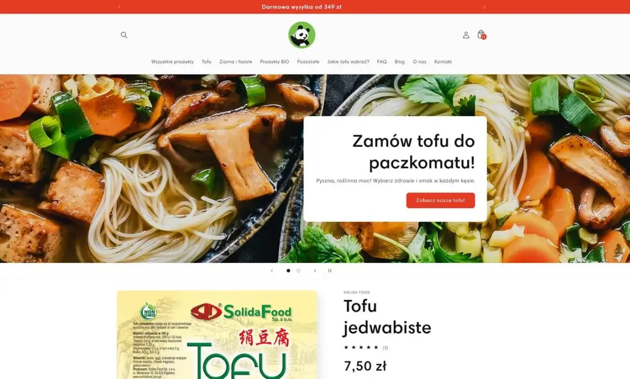 Aksamitne tofu w zupie z makaronem i warzywami. Zobacz, jak wygląda pyszne tofu jedwabiste!