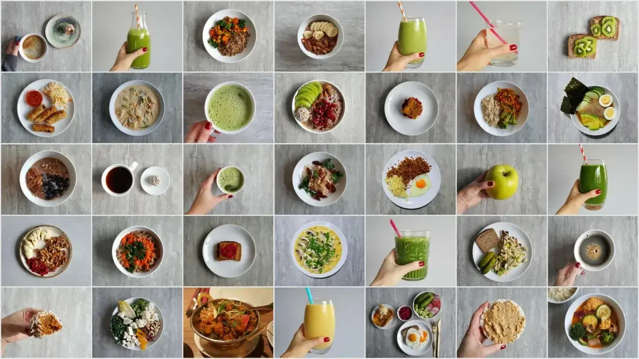 Inspiracje na zdrowe i smaczne posiłki do pracy: smoothie, sałatki, owsianki, dania jednogarnkowe i przekąski.