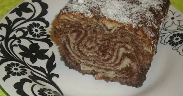 Zdjęcie Przepis na ciasto zebra z wielkiego żarcia, które zawsze się udaje